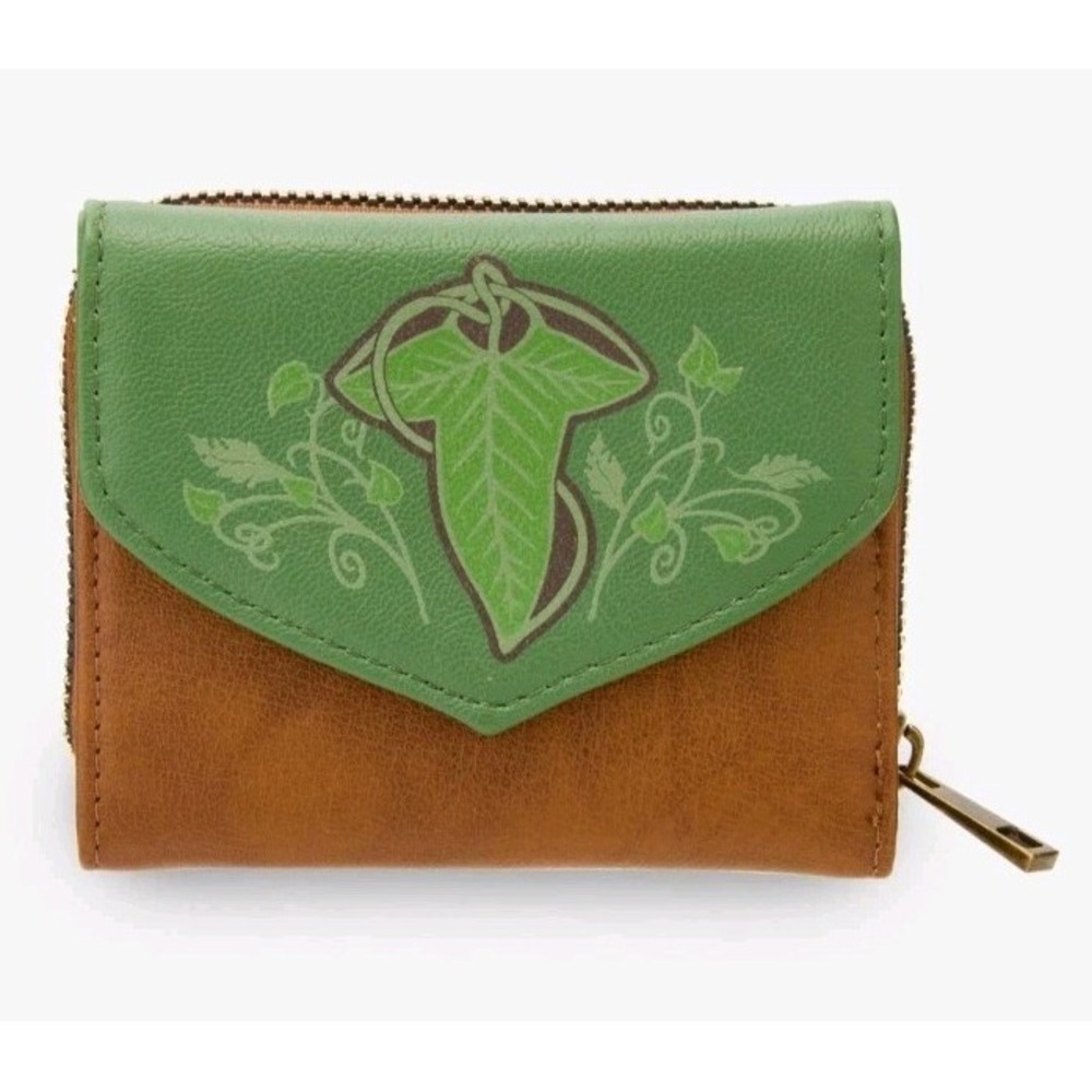 NWT Her Universe The Lord Of‎ The Rings Leaf Of Lórien Flap Wallet